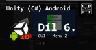 Unity (C #) Android: GUI - menu 2