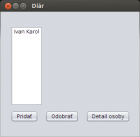 Program pre správu kontaktovať v Jave