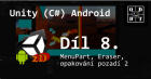 Unity (C #) Android: MenuPart, Eraser, pozadia 2