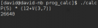 calc - kombinatorické kalkulačka s podporou výrazov