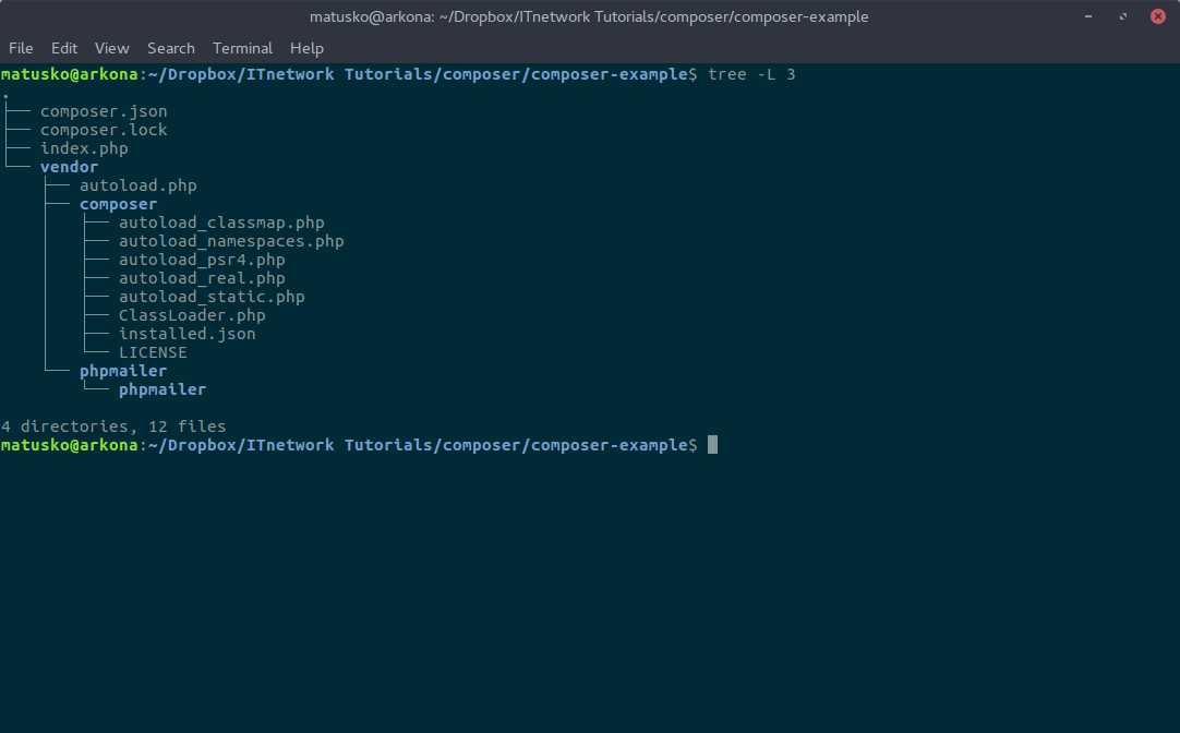 Štruktúra PHP projektu s Composer a PHPMailerem - Ostatné tutoriály v PHP