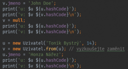 Odkazy na objekty, ich kopírovanie a garbage collector