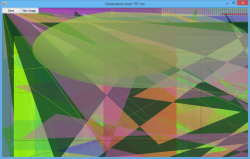Generátor náhodného abstraktného umenia v C # .NET