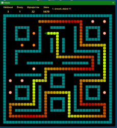 Hra Nibbler v C # .NET WPF