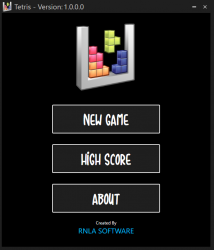 Tetris v C # .NET WPF