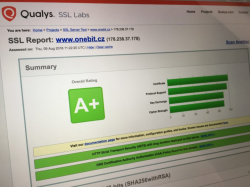 Ako si zabezpečiť web na známku A +?