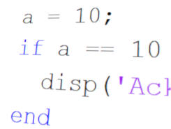 Porovnávanie hodnôt a podmienky v MATLAB