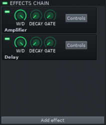 Automatizačnej stopy a teórie efektov v LMMS