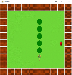 Snake v C # .NET Windows Forms