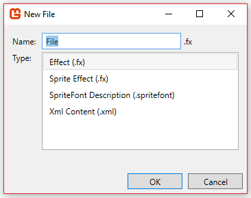Výber typ obsahu - C # - Tvorba hier v MonoGame