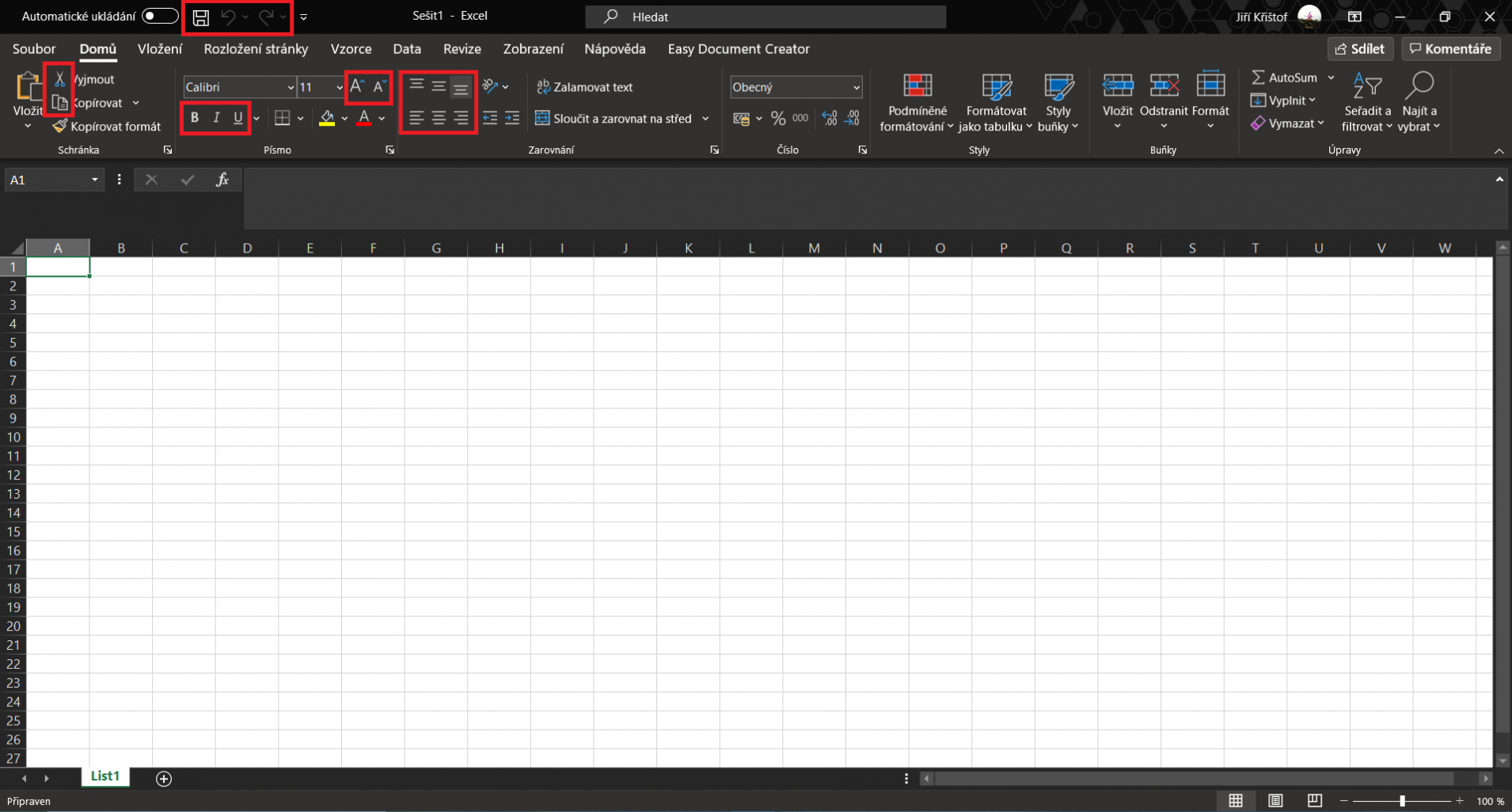 Ukážka ikon programu Microsoft Excel - User Experience (UX)