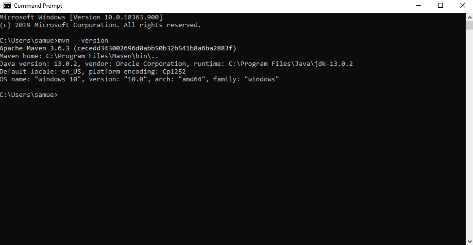 mvn príkaz - Java Enterprise Edition (JEE)