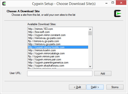 Cygwin Inštalácia - Základné konštrukcie jazyka C