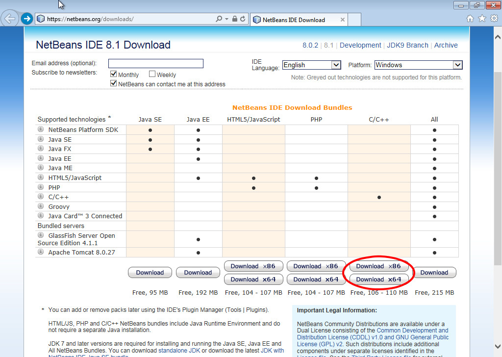 StazeniNetBeans - Základné konštrukcie jazyka C