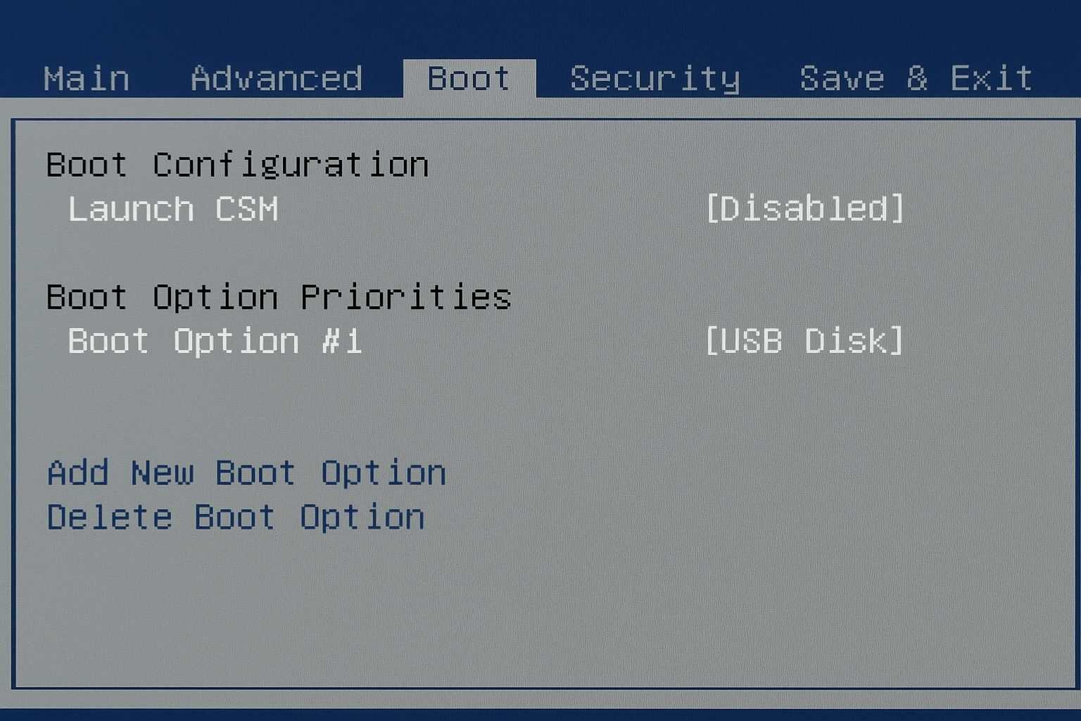 Nastavenie bootovania z USB flash disku v BIOSu - Základy Windows - Základy Windows