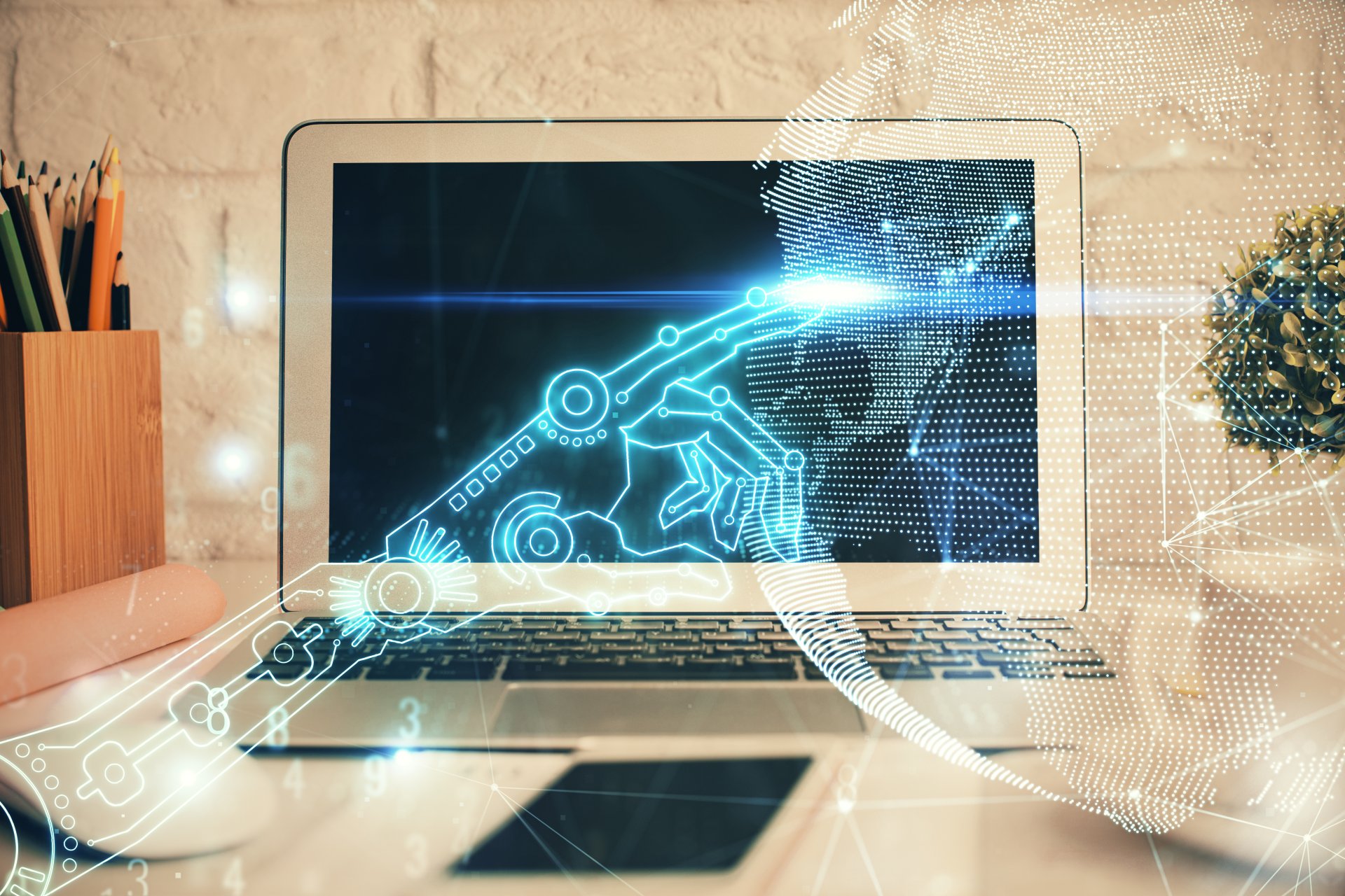 Ilustračný obrázok – moderné technológie a automatizácia - Základy Windows