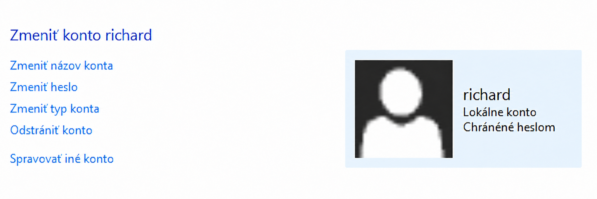 Odstrániť konto vo Windows - Základy Windows