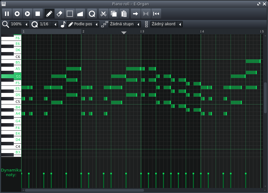Čo som vymyslel ako akordy - Tvorba hudby v LMMS