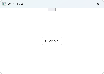 Predvolená ukážková aplikácia - WinUI 3 - Okenné aplikácie v C# .NET - WinUI 3 - Okenné aplikácie v C# .NET