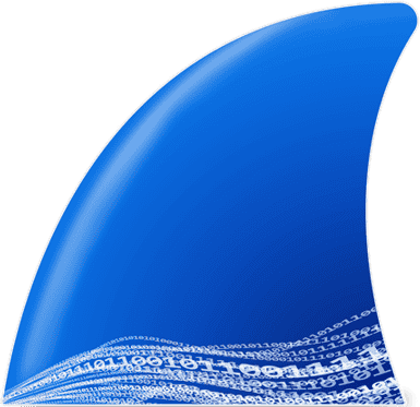 logo Wireshark - Prevádzka počítačových sietí - Prevádzka počítačových sietí