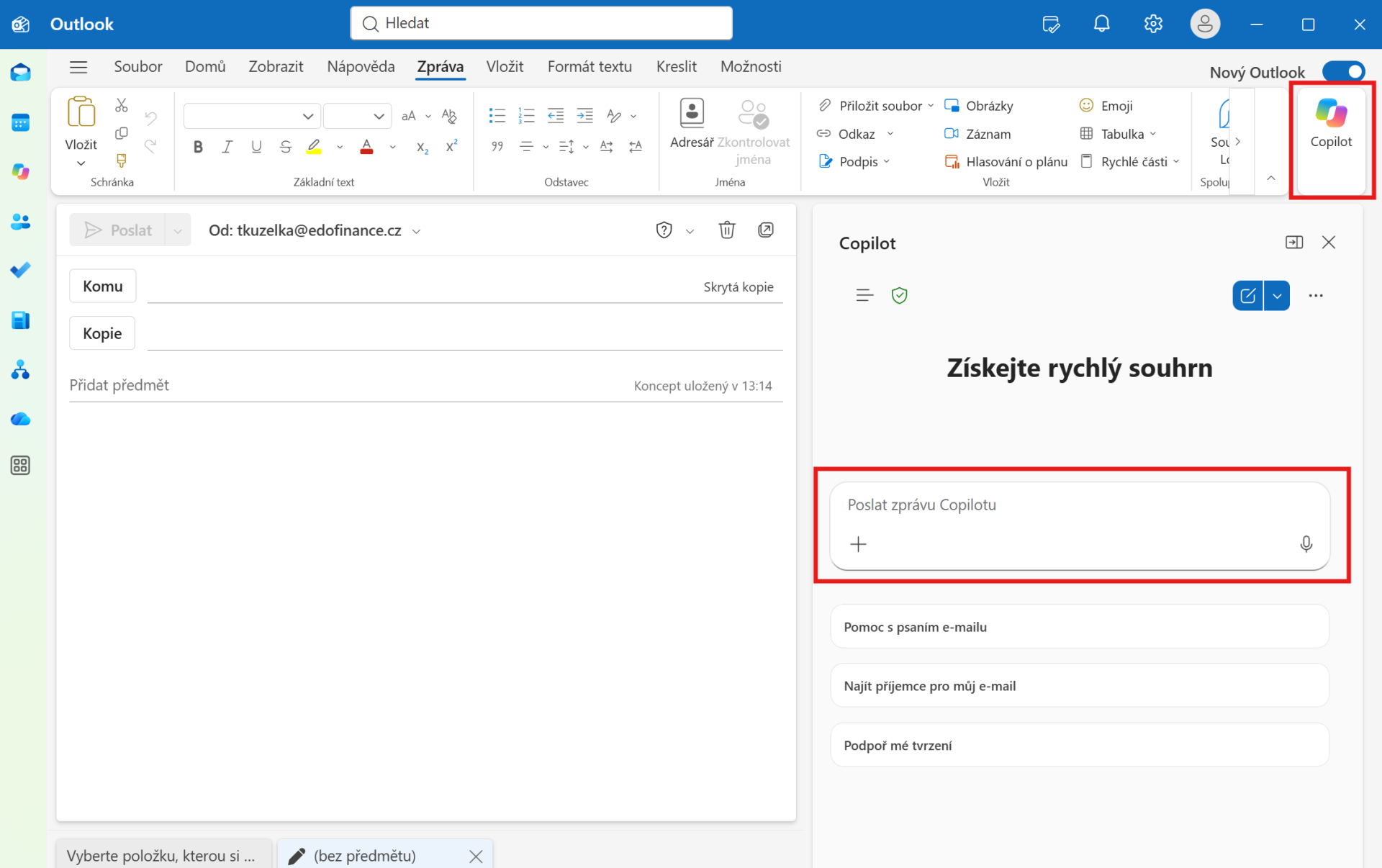 Outlook New – Copilot - Microsoft Outlook - Microsoft Outlook