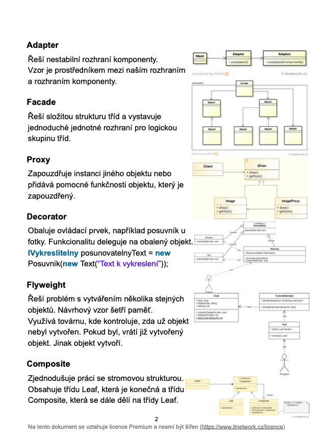 Návrhové vzory GOF - Návrhové vzory GOF