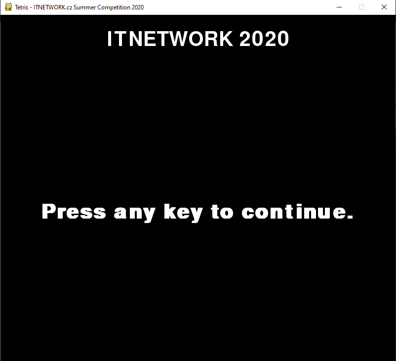 Menu hry. - Zdrojákoviště Python - pygame