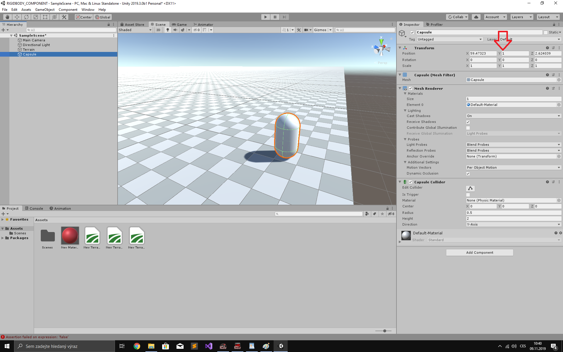 Hráč v 3D hre v Unity 3D - Tvorba 3D hier v Unity