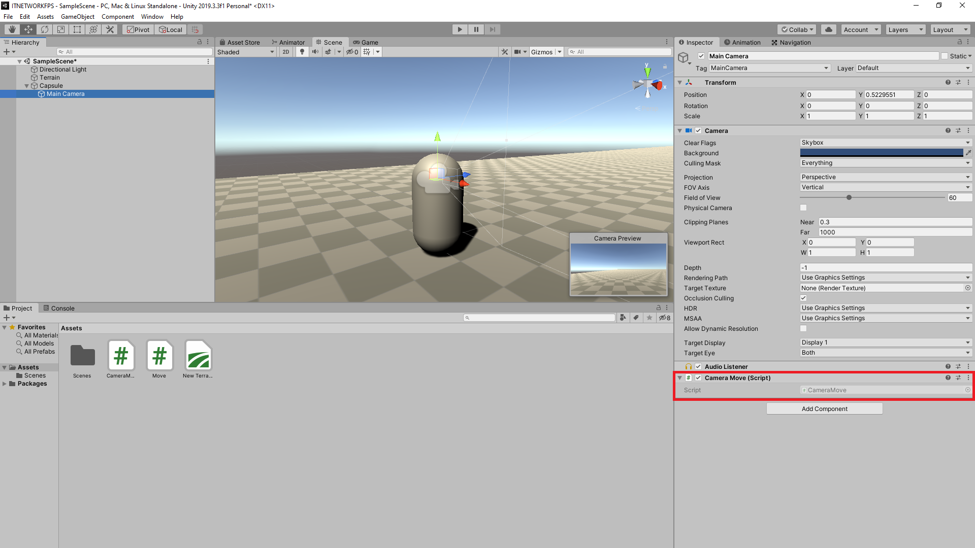 Tvorba 3D hier v Unity