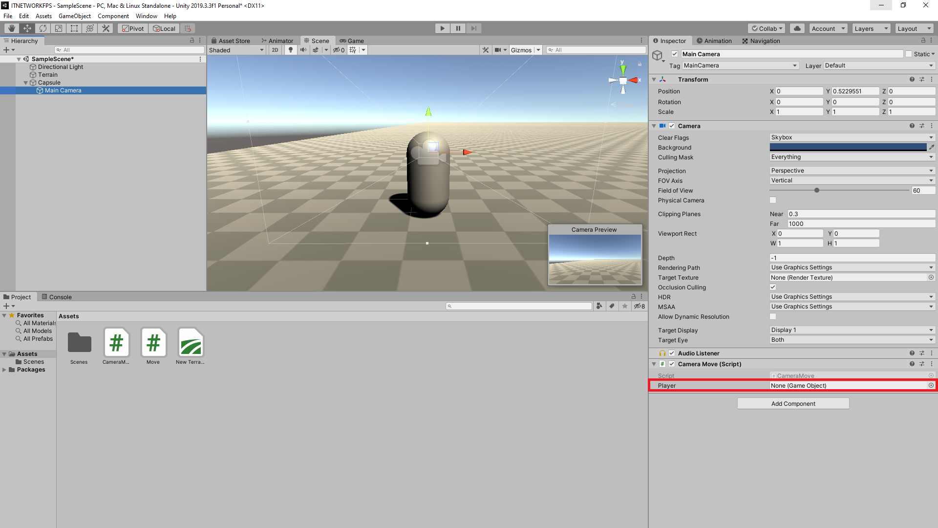 Tvorba 3D hier v Unity