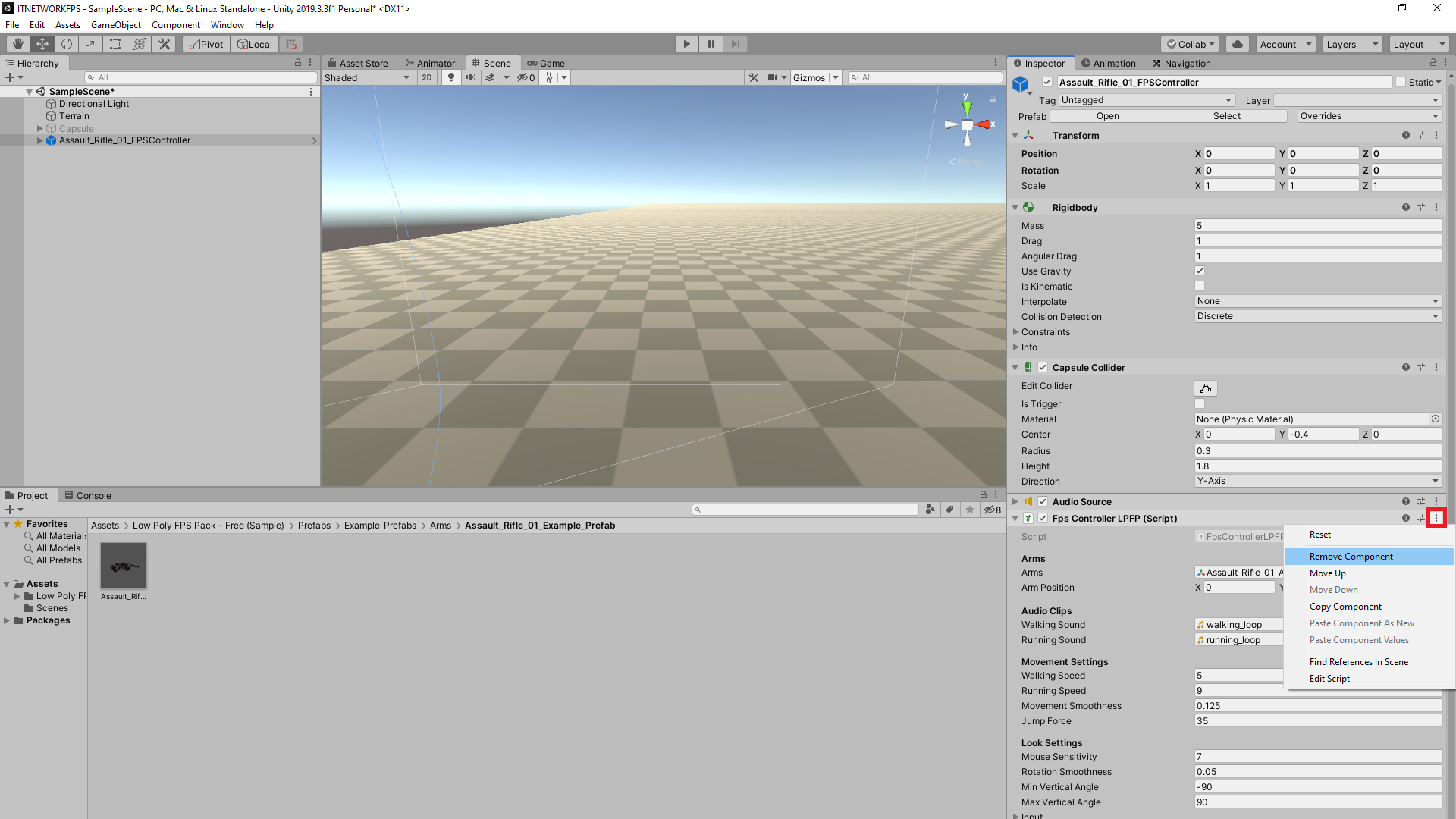 Tvorba 3D hier v Unity
