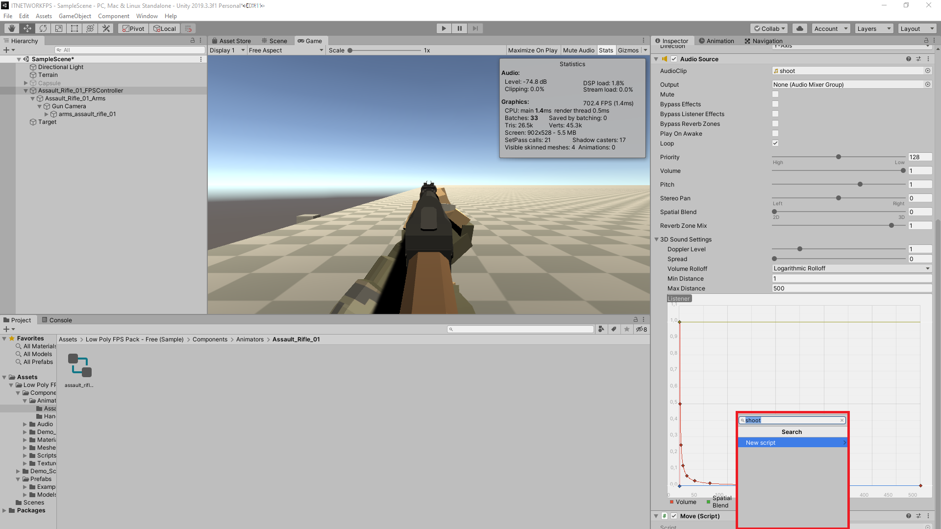 Tvorba 3D hier v Unity