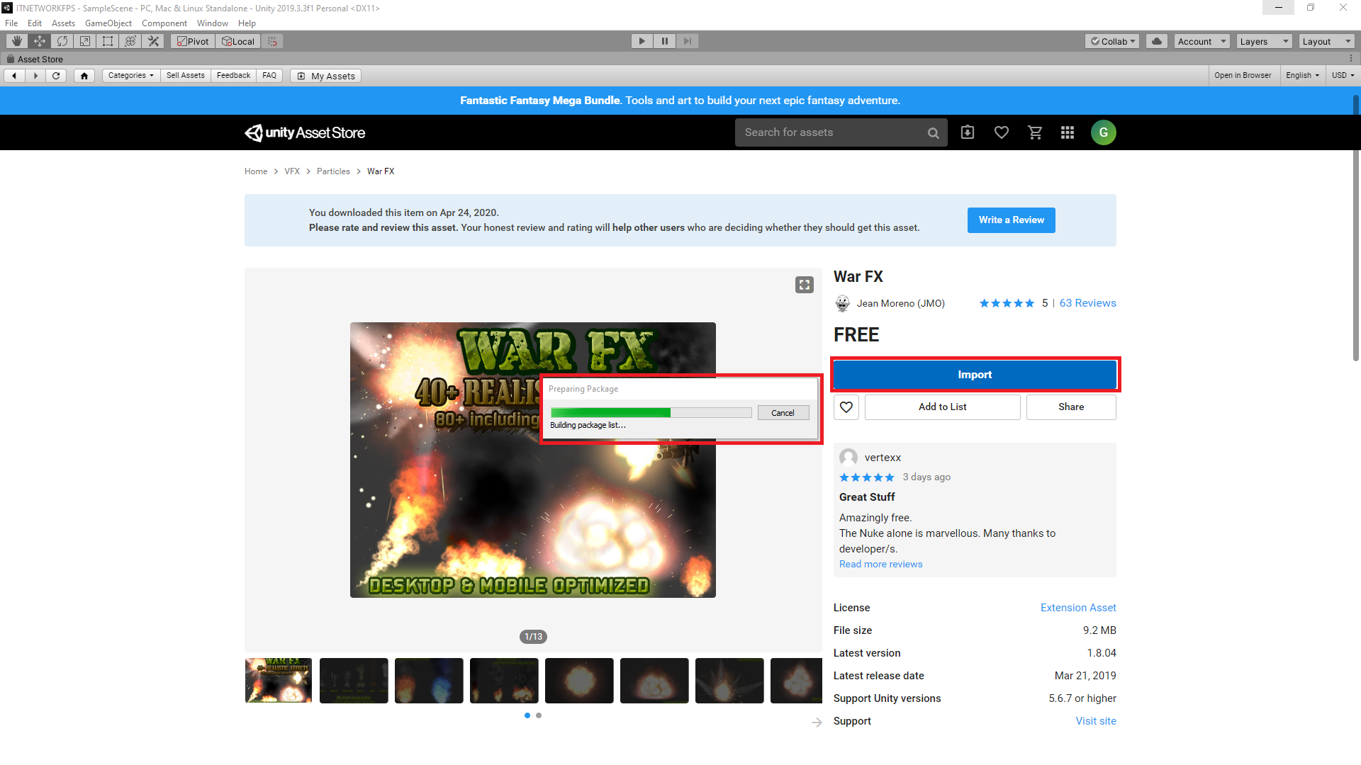 Tvorba 3D hier v Unity