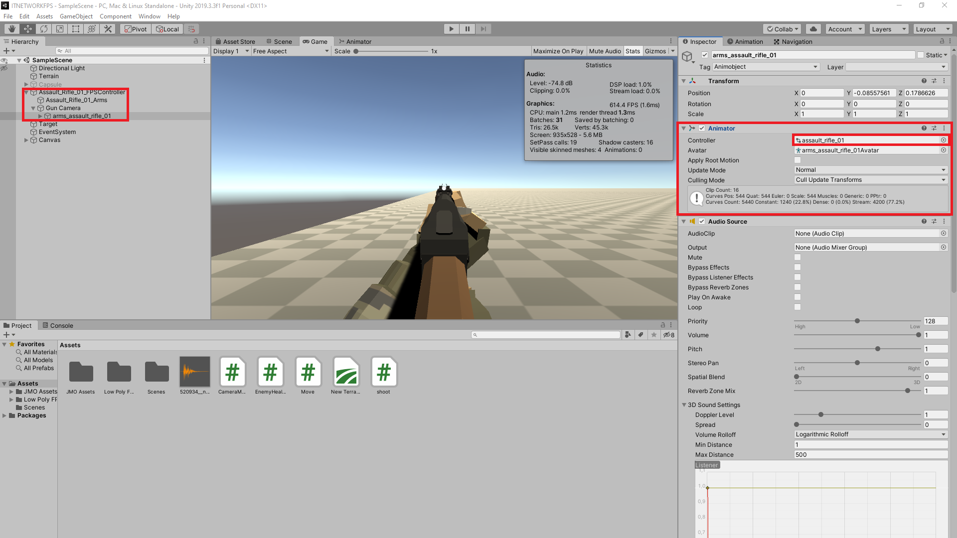 Tvorba 3D hier v Unity