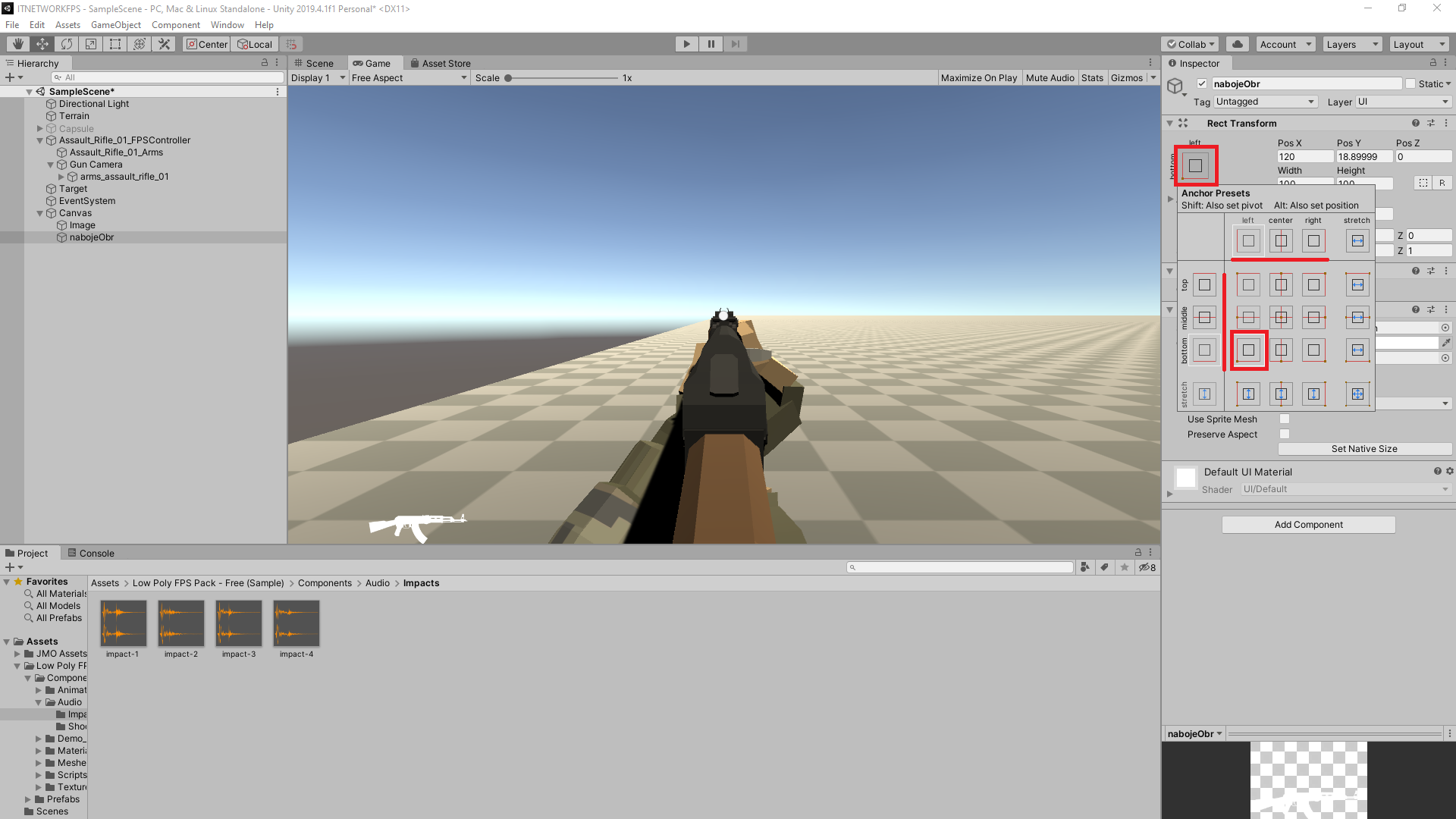 Tvorba 3D hier v Unity