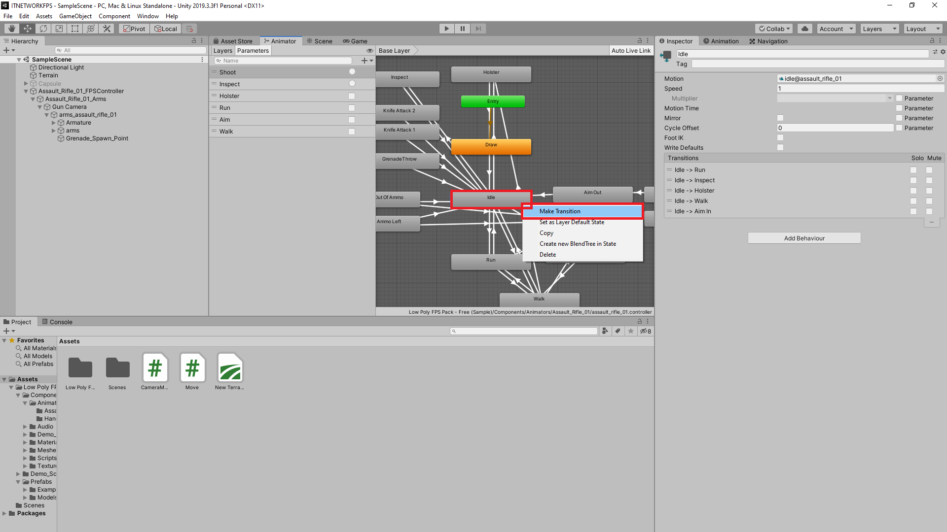 Tvorba 3D hier v Unity