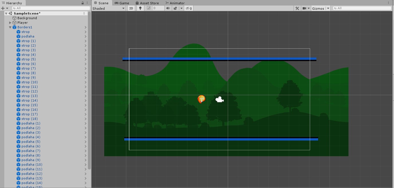 Tvorba 2D arkády pre Android v Unity