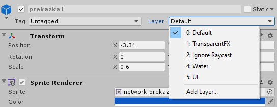 Tvorba 2D arkády pre Android v Unity