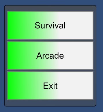 Tvorba GUI menu v Unity - Tvorba 2D arkády pre Android v Unity