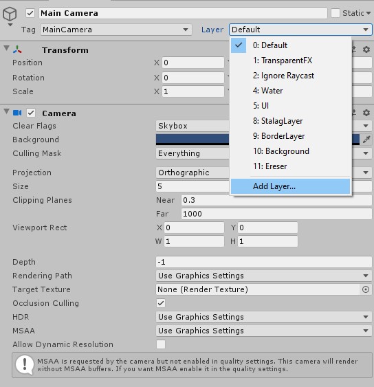 Tvorba 2D arkády pre Android v Unity