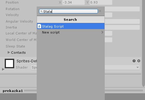 Tvorba 2D arkády pre Android v Unity