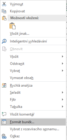 Základy Microsoft Excel