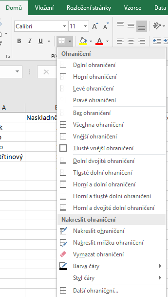 Základy Microsoft Excel