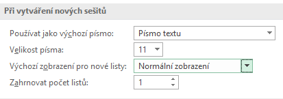 Základy Microsoft Excel