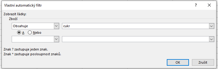 Základy Microsoft Excel