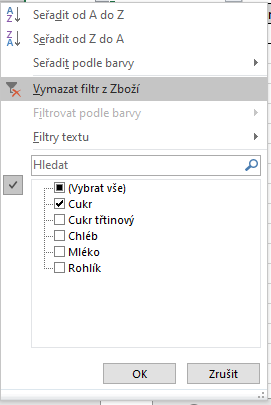 Základy Microsoft Excel