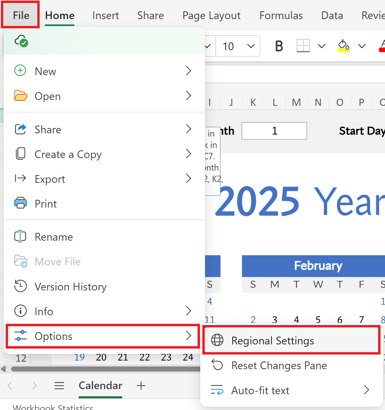 Zmena jazyka v MS 365 - Základy Microsoft Excel - Základy Microsoft Excel