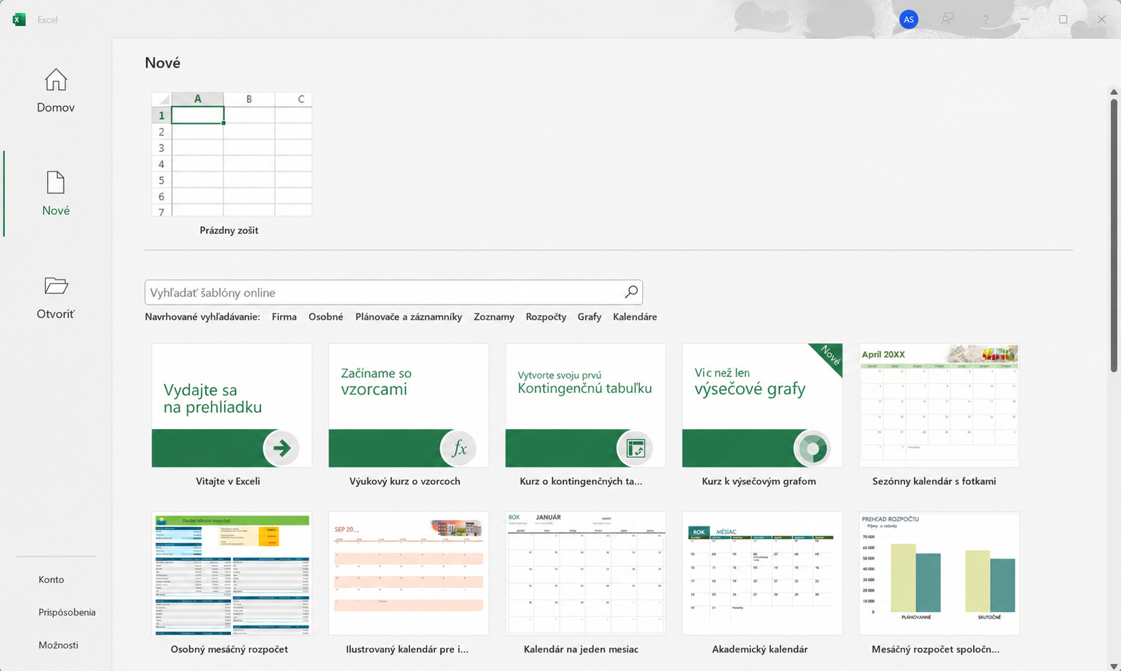Základy Microsoft Excel