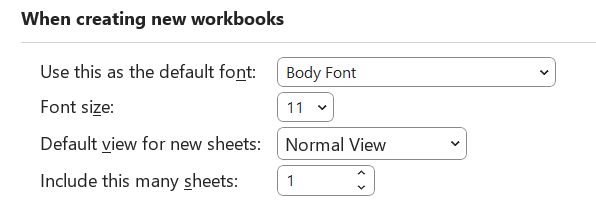 Zobrazenie parametrov formátovania na karte File - Základy Microsoft Excel