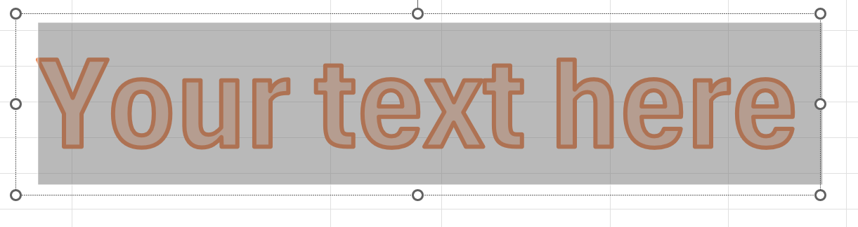 Vložený WordArt v hárku - Základy Microsoft Excel